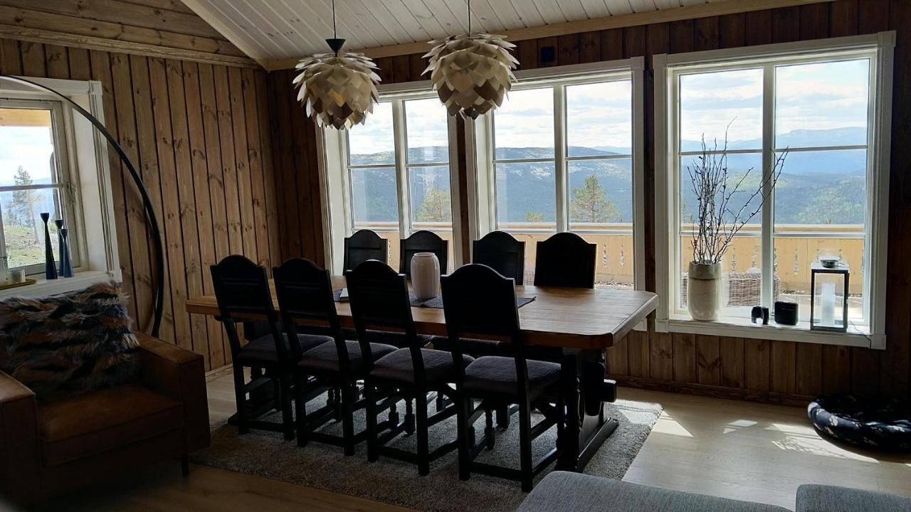 Lifjell Wonderful Cabin With Amazing Mountain - View מראה חיצוני תמונה